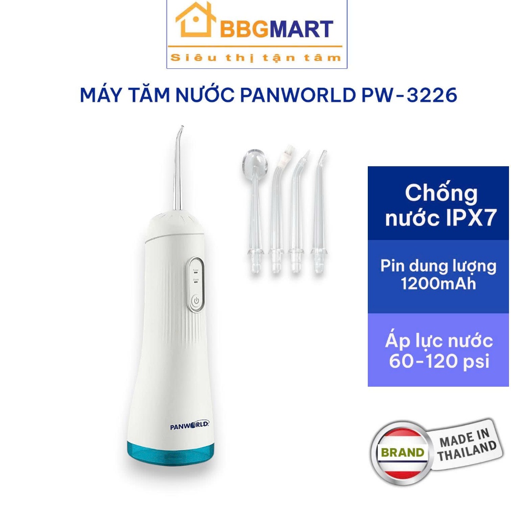 Máy Tăm Nước PANWORLD PW-3226 II H2ofloss HF-P11 HF-9P HF-6 HF-10 Cầm Tay Dụng cụ vệ sinh răng miệng