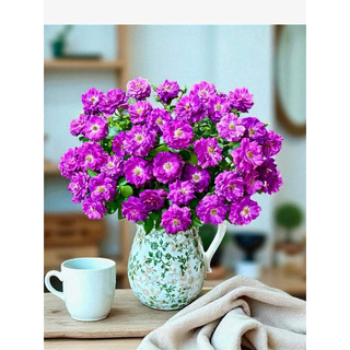 Bình hoa  gốm sứ dáng bình sữa xanh lá 20cm Dona Home Decor