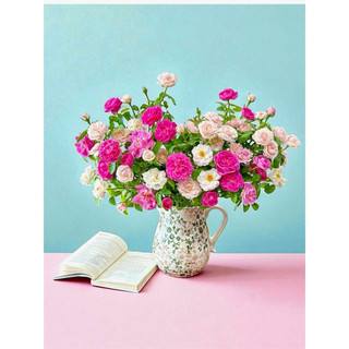 Bình hoa  gốm sứ dáng bình sữa xanh lá 20cm Dona Home Decor