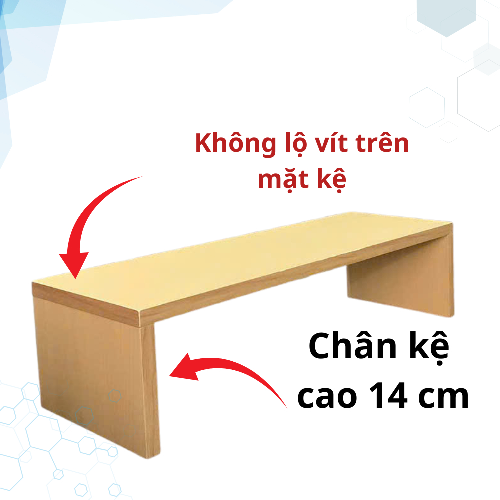 Kệ Gỗ CHÂN CAO 14 cm, kệ laptop, kệ Decor trang trí , kệ kê loa, Kệ kê hồ cá, đôn kê chân giá rẻ