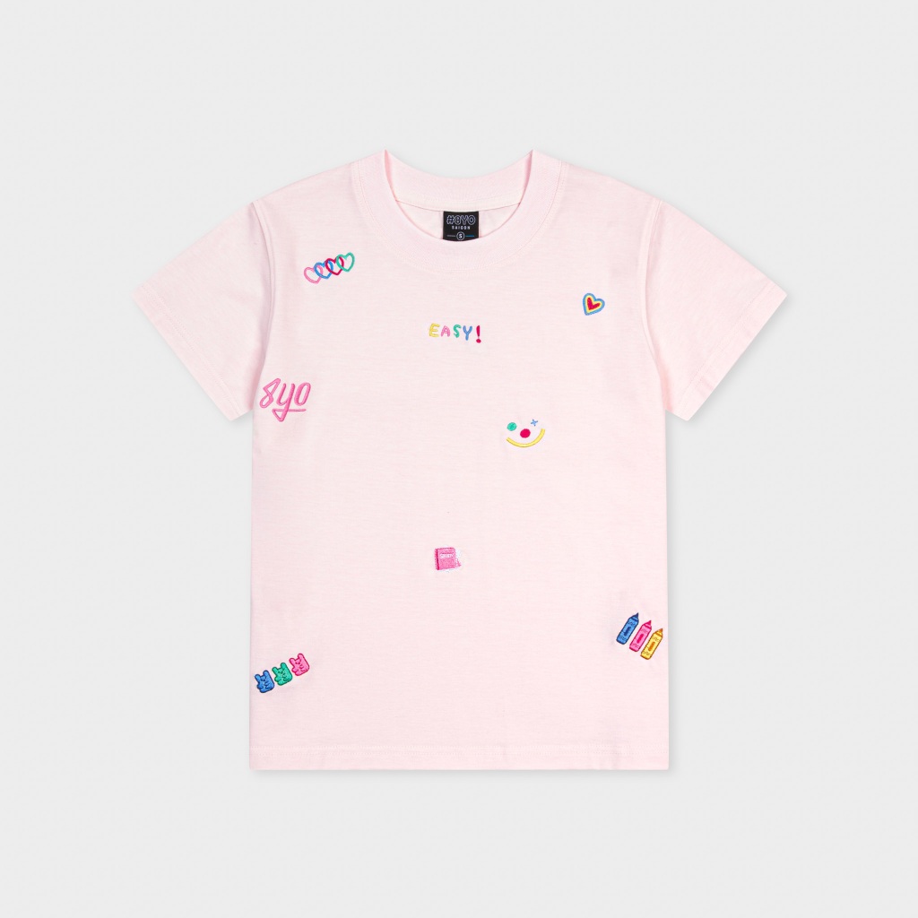 Áo Baby Tee Thêu 8YO CRAYON Cotton Mềm Mịn Mát - Áo Baby Tee Local Brand Chính Hãng | BigBuy360 - bigbuy360.vn