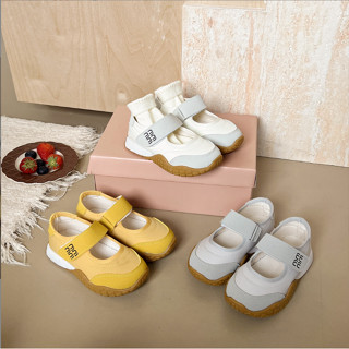  Giày Cho Bé Trai Bé Gái Cao Cấp 2025 Đế Nhẹ Chống Trượt Có Khóa Dán Phong Cách Thể Thao Trẻ Em Size 2  vải min Fom Chuẩn 