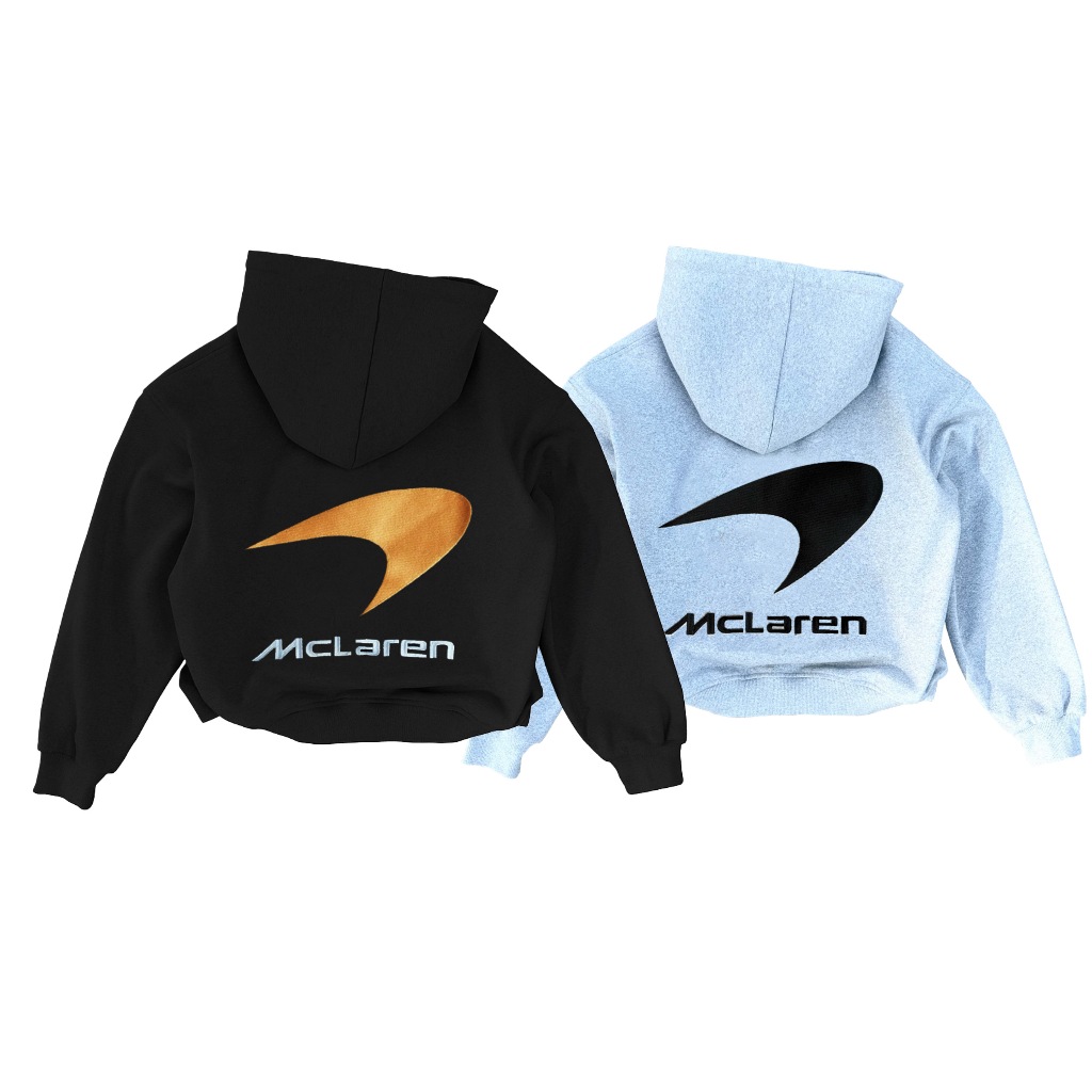 Áo Hoodie Zip McLaren full thêu - Aonhalam