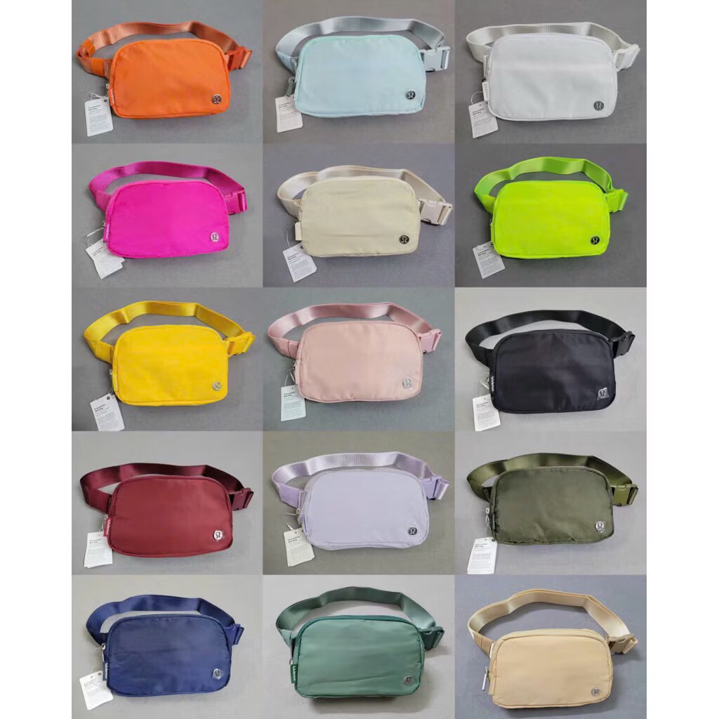 Túi đeo hông đeo chéo Lululemon 1L chống nước xuất dư