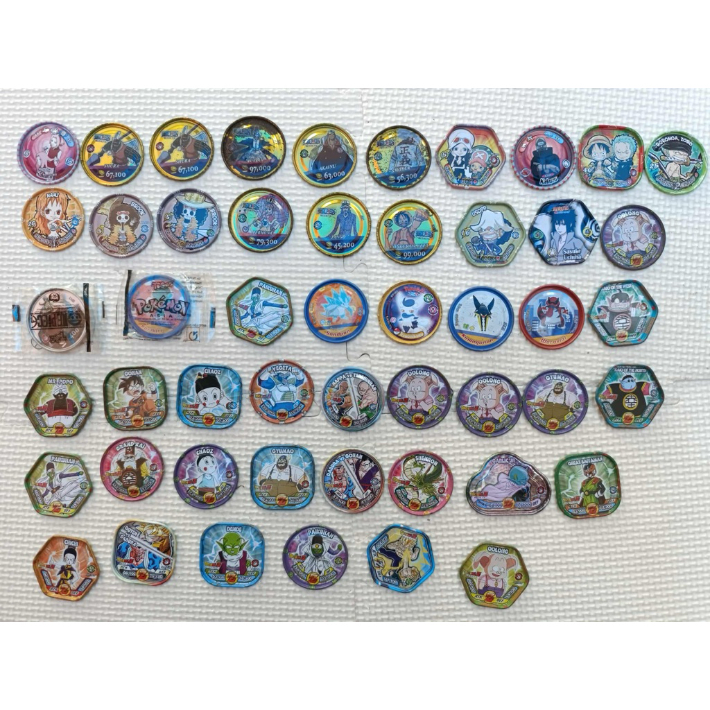 Thẻ Toonies Naruto Với DragonBall Các Mùa