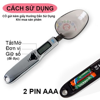 Cân Điện Tử Mini Cân Tiểu Li 500g Spoon Scale
