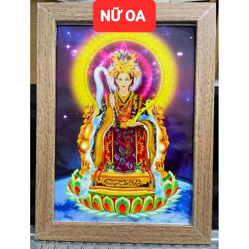Tranh NỮ OA ( Tặng )