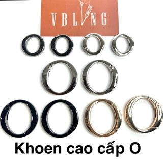 2 khoen (cao cấp)_ khoen lò xo_ TÚI XÁCH_DIY