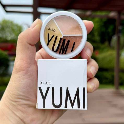 Kem che khuyết điểm Xiao Yumi 3 màu lâu trôi che phủ làm sáng da quầng thâm mắt