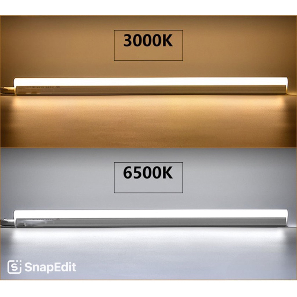 COMBO 5THANH Tuýt Led T5 Liền Máng 30cm-60cm-90cm và 1,2m,ĐÈN DÙNG ĐIỆN 220V Ánh Sáng Trắng,Trung Tí