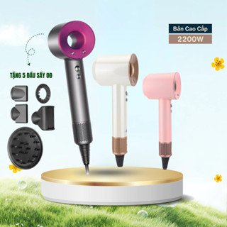 Máy Sấy Tóc JangTech Tạo Kiểu Âm Không Cánh Quạt 2 Chiều Nóng Lạnh Có 3 Chế Độ Sấy Công Suất Lớn 2300W