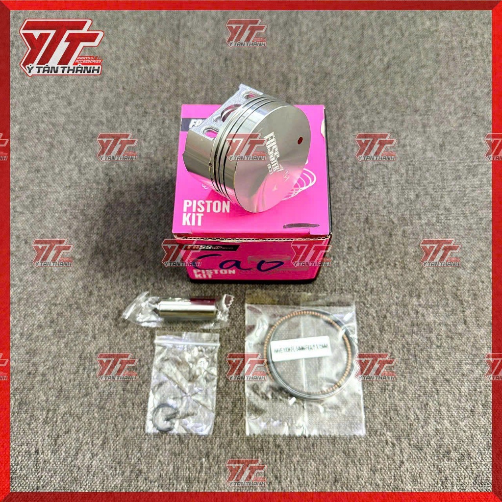Piston bạc FassTek trái 54mm cho đầu bằng MS23