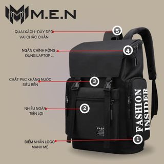 Balo Cao cấp kiểu Thái Insider DF3 M.E.N
