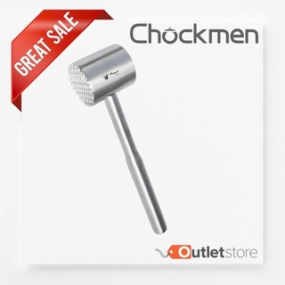  Búa Dần Thịt CHOCKMEN Inox Cao Cấp Nguyên Khối Búa Nhà Bếp Đập Hành Tỏi Gừng Giềng Xả Đồ Dùng Nhà Bếp 