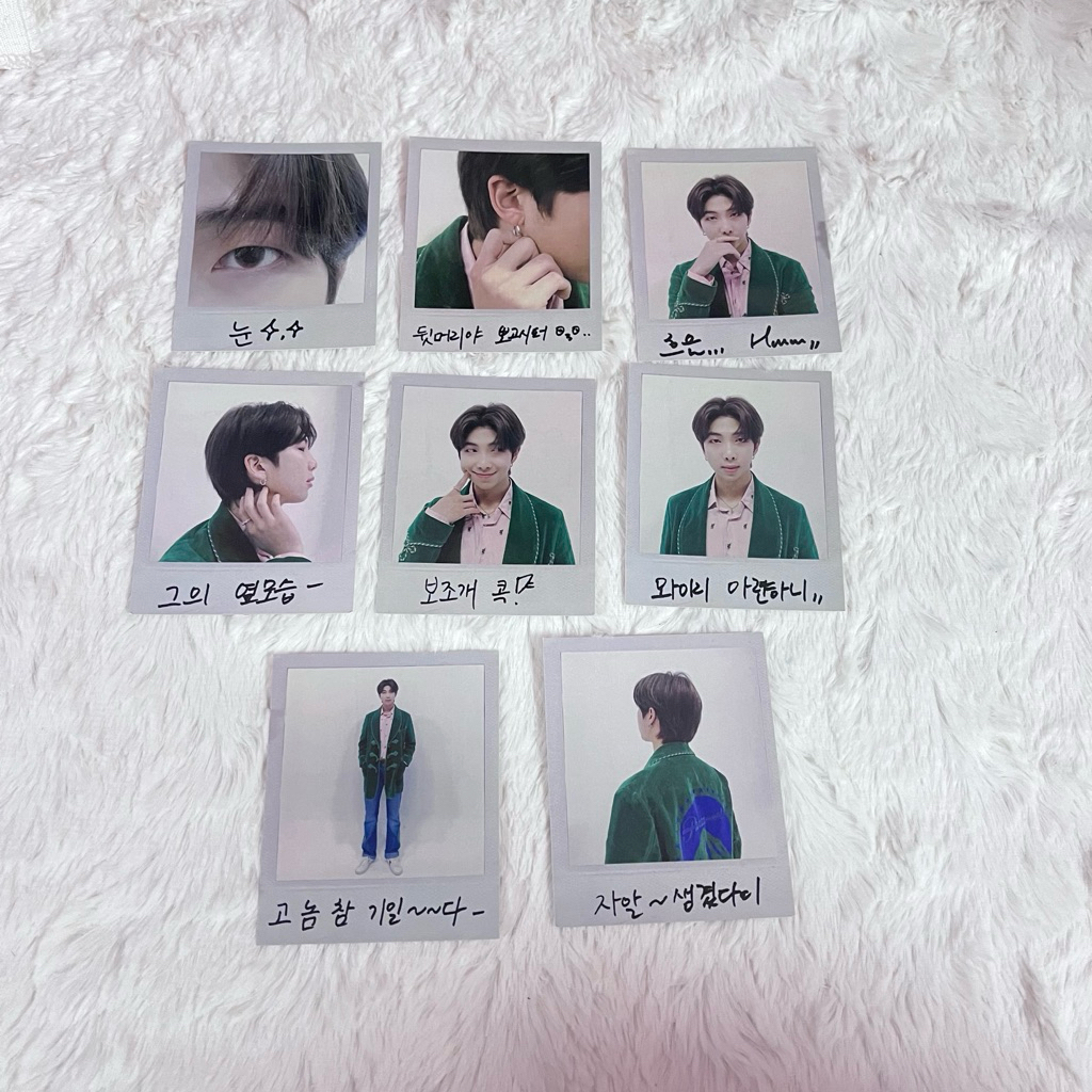 [No slv, KGDNCDF] 10 Cái Pola RM, Pola Namjoon, Card Pola BTS