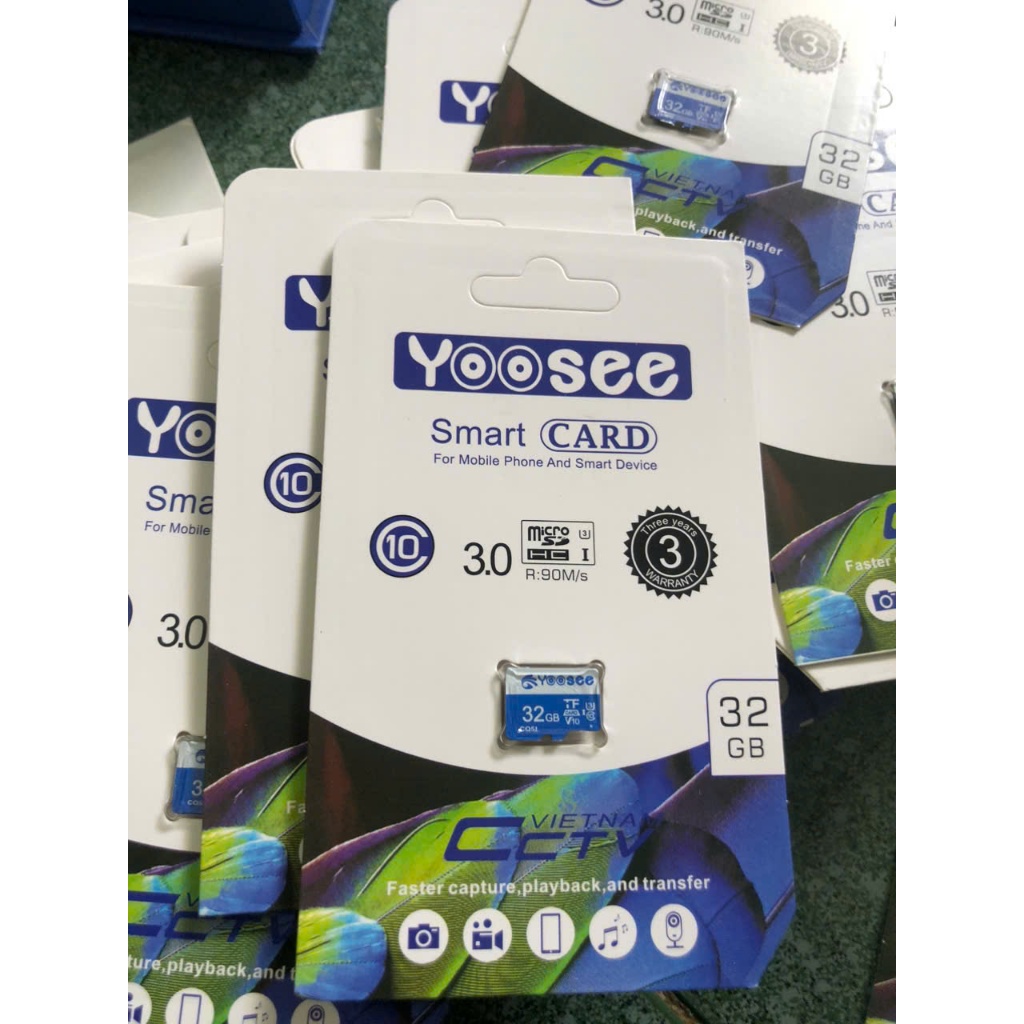thẻ nhớ yoosee 32GB. thẻ nhớ lắp cam hình trình. camera.