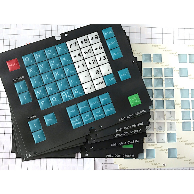 A98L-0001-0568#M bàn phím máy CNC Fanuc