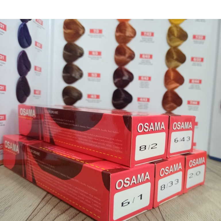 Màu nhuộm tóc Osama - Không có Oxy