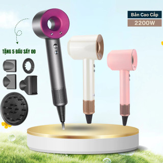 Máy sấy tóc 2 chiều nóng lạnh công suất lớn 2300W, 3 chế độ sấy, tặng kèm mỏ vịt, sấy mạnh nhanh khô tóc