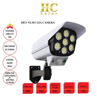 Đèn năng lượng mặt trời camera, chống trộm, chống nước IP68