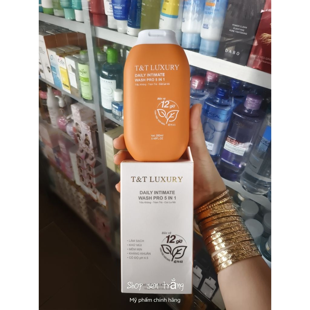 Dung dịch vệ sinh T & T luxury 250ml