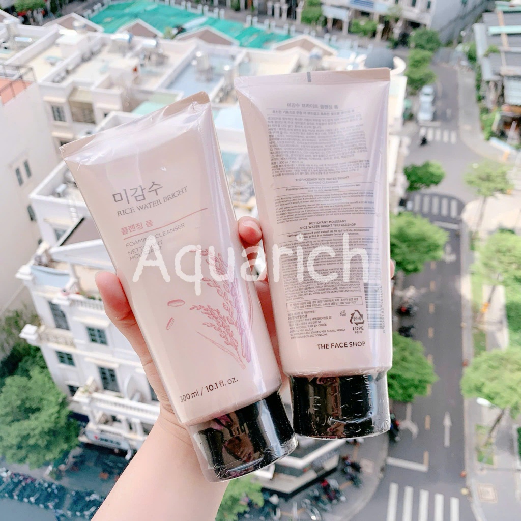 Sữa Rửa Mặt The Face Shop Gạo Rice Water Rice 100ml - 150ml - 300ml [Có Hạt - Không Hạt] | BigBuy360 - bigbuy360.vn