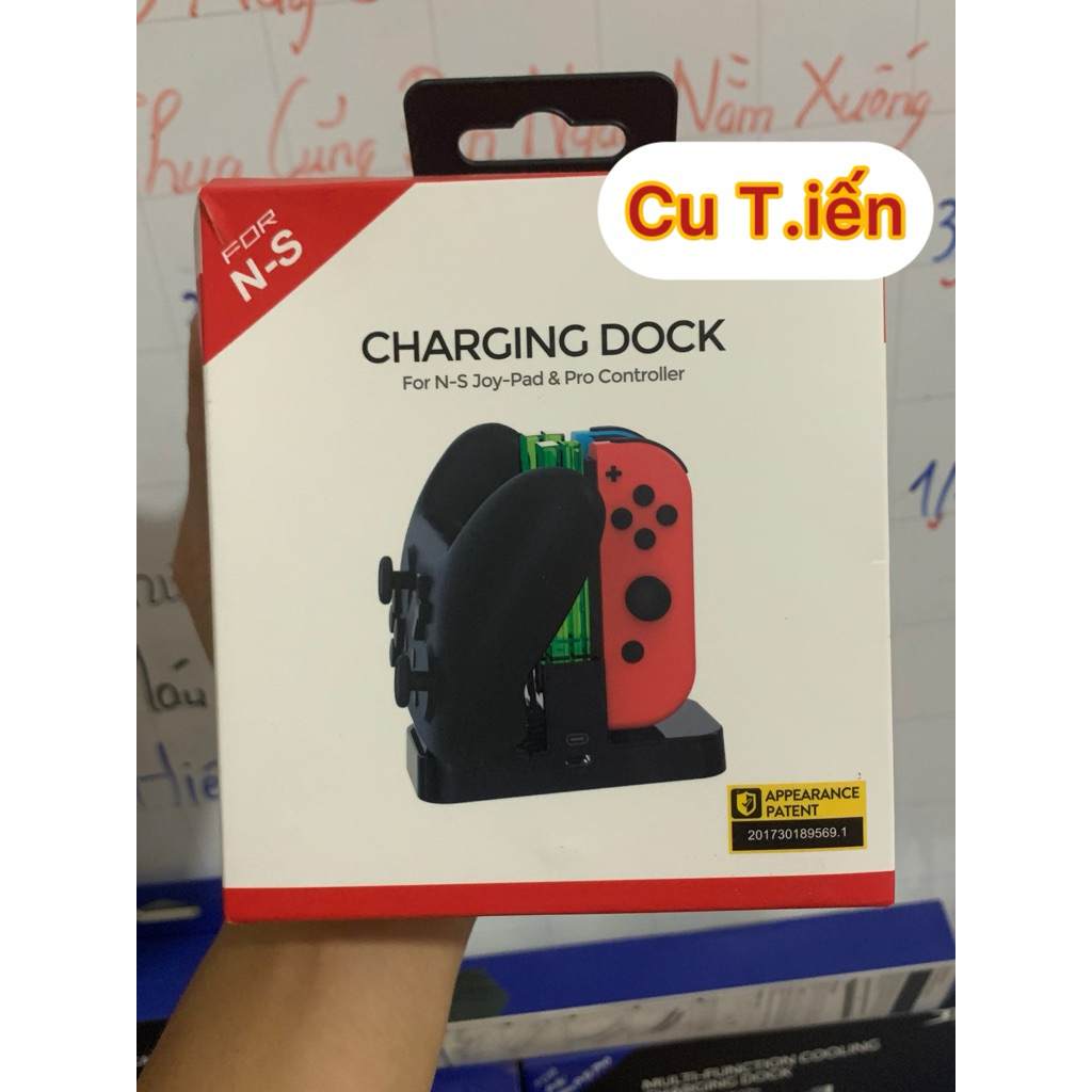 (Thanh Lý )dock sạc đa năng nintendo switch Joycon và tay pro