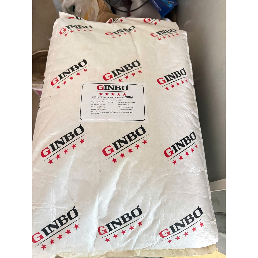 keo hạt nhựa eva hiệu ginbo