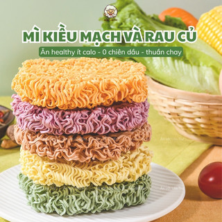  Mì kiều mạch rau củ Lão Trư ăn healthy 0 nóng trong 0 nổi mụn 0 chiên dầu không gia vị 