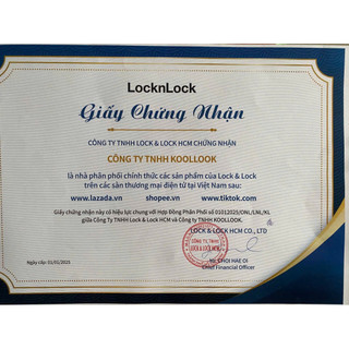 [LOCKnLOCK] BÌNH GIỮ NHIỆT FEATHER LIGHT RING 460ML - LHC4244