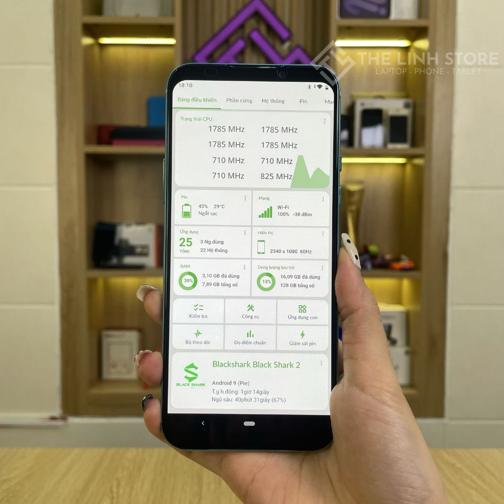 Điện thoại Xiaomi Black Shark 2 (SPX) màn AMOLED chuẩn - Snapdragon 855 bản Quốc tế | BigBuy360 - bigbuy360.vn