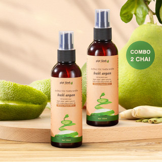   2 chai  Xịt tóc tinh dầu bưởi - Hỗ trợ kích thích mọc tóc giảm gãy rụng hiệu quả Giọt Lành 100ml 