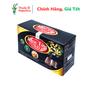  Viên uống giải rượu NGỌC TỬU X-O giảm các triệu chứng khó chịu khi uống bia rượu giảm tác hại đến gan – 10 HộpX 4 viên 