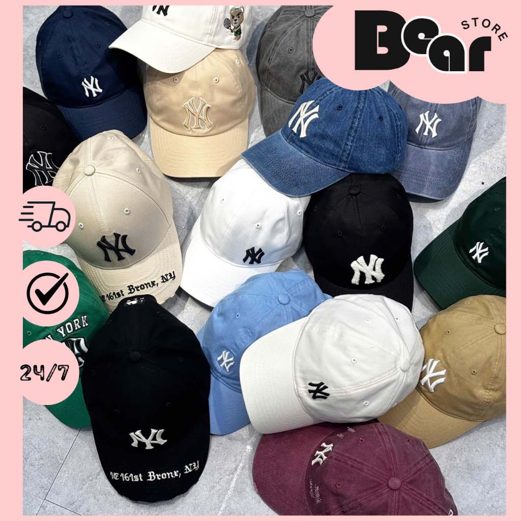Mũ/Nón Lưỡi Trai MLB New York (Nhiều Mẫu) - AUTHENTIC 100%