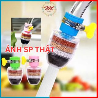 Đầu Vòi Lọc Nước 6 Tầng Thế Hệ Mới Lọc Cặn Bẩn, Vỉ Khuẩn Sử Dụng Dễ Dàng - MTDDT