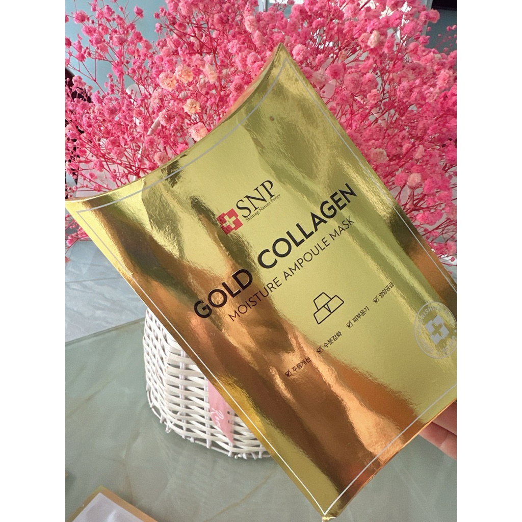 Mặt Nạ Vàng Collagen SNP (25ml/gói)