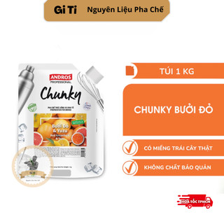 Mứt Chunky Bưởi Đỏ Yuzu | Andros Chunky Red Frapefruit Yuzu 1kg