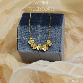 Dây chuyền nữ titan Floral