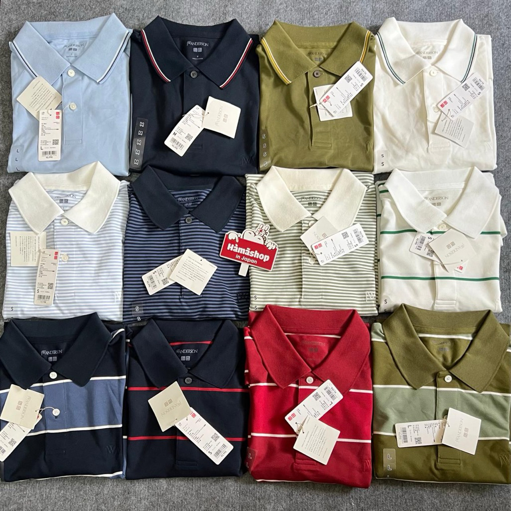 POLO NAM JWA - DRY PIQUE FORM RỘNG NGANG LÙI SIZE [ CÓ SẴN HÀ MÃ SHOP ]