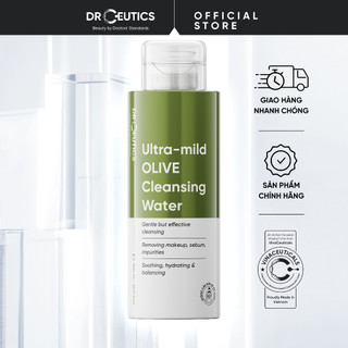  PHIÊN BẢN 2025 DRCEUTICS Nước Tẩy Trang Ultra-mild OLIVE Cleansing Water Cho Mọi Loại Da Da Nhạy Cảm 500ml 