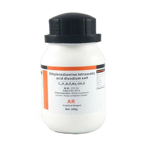 EDTA_C10H16N2O8_Ethylenediamine_tetraacetic acid Disodium Salt_Na2EDTA_Chai 250gr