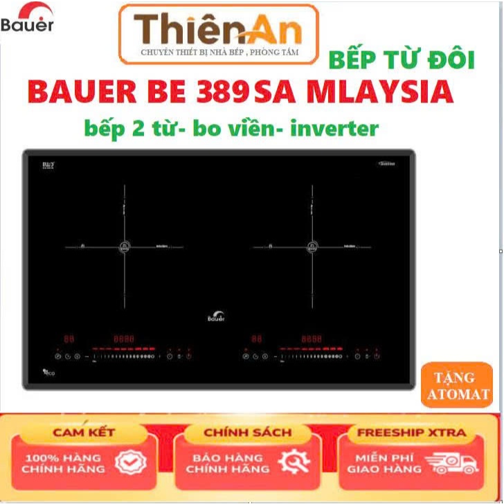 Bếp từ Bauer BE 389SA | Bauer BE 388SA | Bếp điện từ Inverter | MADE IN MALAYSIA