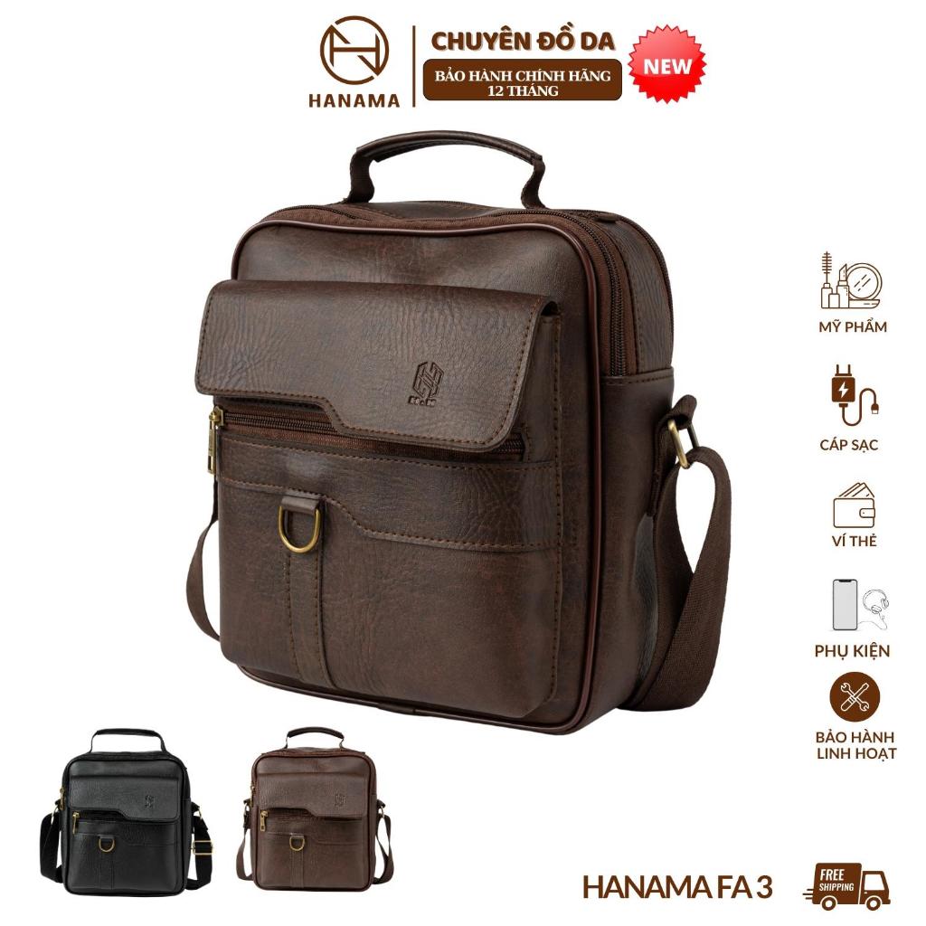 [DAILY_HANAMA]  Túi Đeo Chéo Unisex Bag FA 3  Kích Thước 25x20x8cm Bảo Hành 6 Tháng