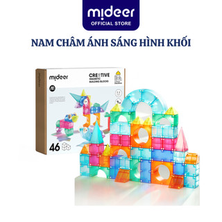  Đồ chơi nam châm ánh sáng hình khối Creative Magnetic Building Blocks 