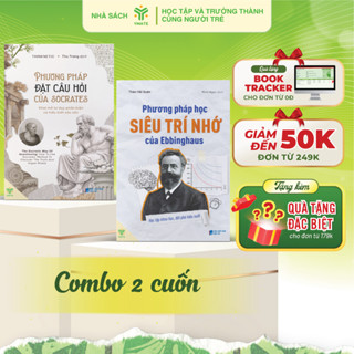 Combo Sách Phương Pháp Đặt Câu Hỏi Của Socrates + Phương Pháp Học Siêu Trí Nhớ Của Ebbinghaus – YMATE Books