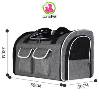  Túi vận chuyển chó mèo LỚN 12kg- Balo vận chuyển thú cưng lớn Luna Pet TVC07 