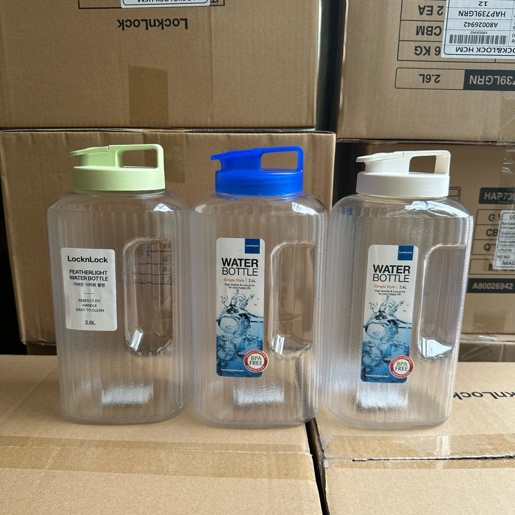 Bình nước Lock&Lock 2L6 đủ màu