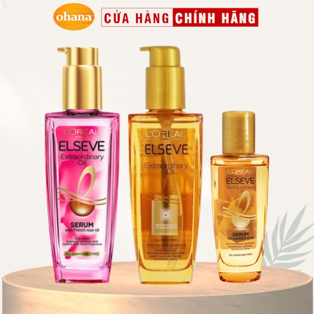Dầu Dưỡng Tóc Chiết Xuất Hoa L’oreal Paris Elseve Extraordinary Oil Serum (30ml/100ml)
