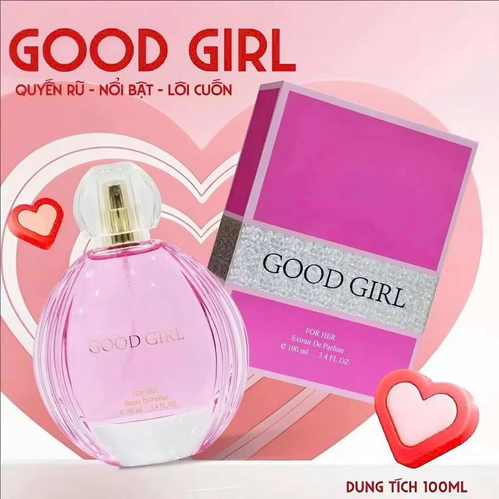 Nước hoa nữ Good Girl 100ml mẫu cũ và Good Girl 100ml mẫu mới