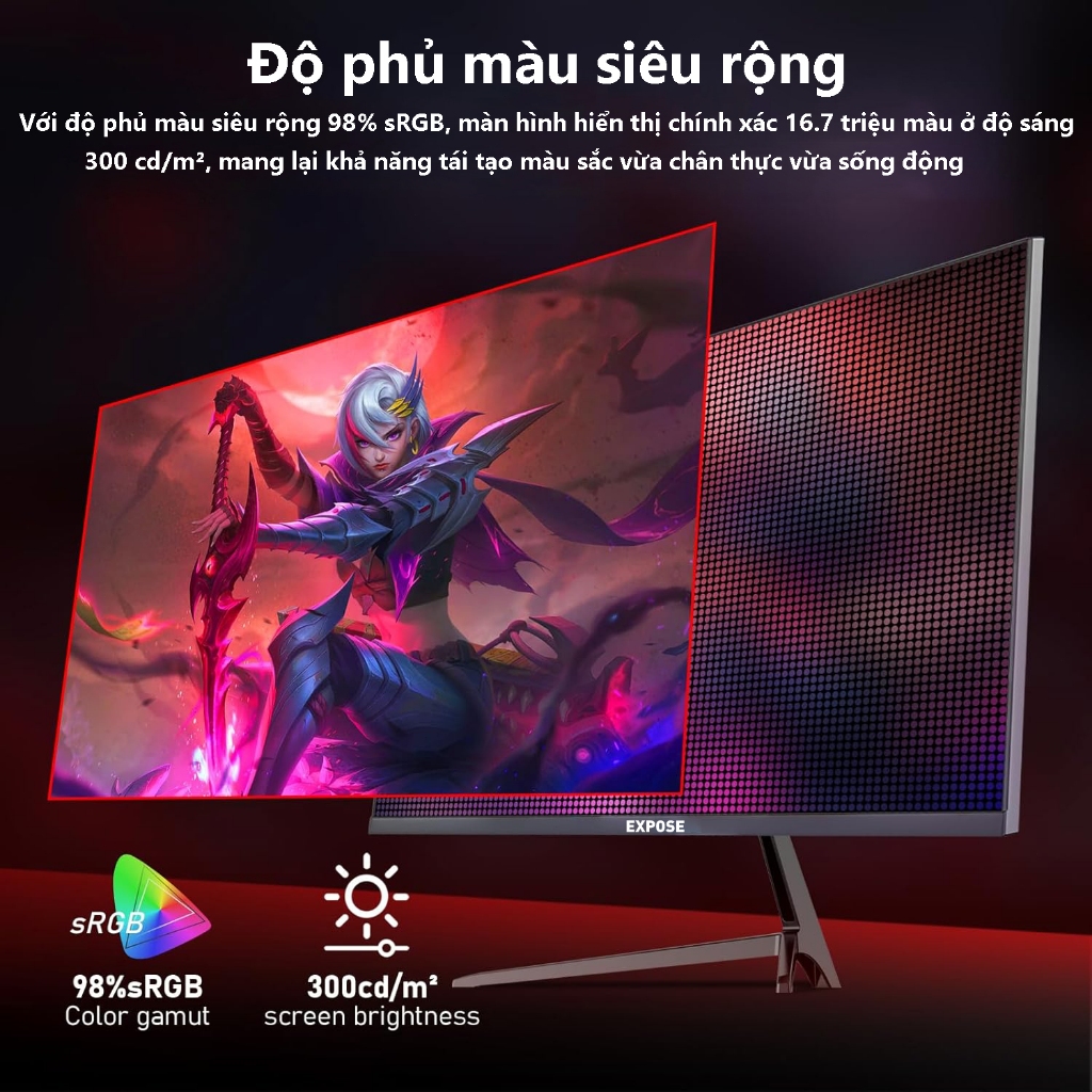 Màn hình 27 inch màn hình máy tính tần số quét 165Hz công nghệ IPS  thời gian phản hồi 1ms | BigBuy360 - bigbuy360.vn